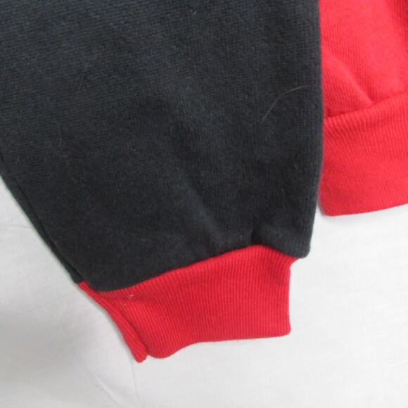 Deer 2 Sided Graphic Sweatshirt Raglan Sleeves Large USA Tultex Vintage 1988 - Picture 4 of 7